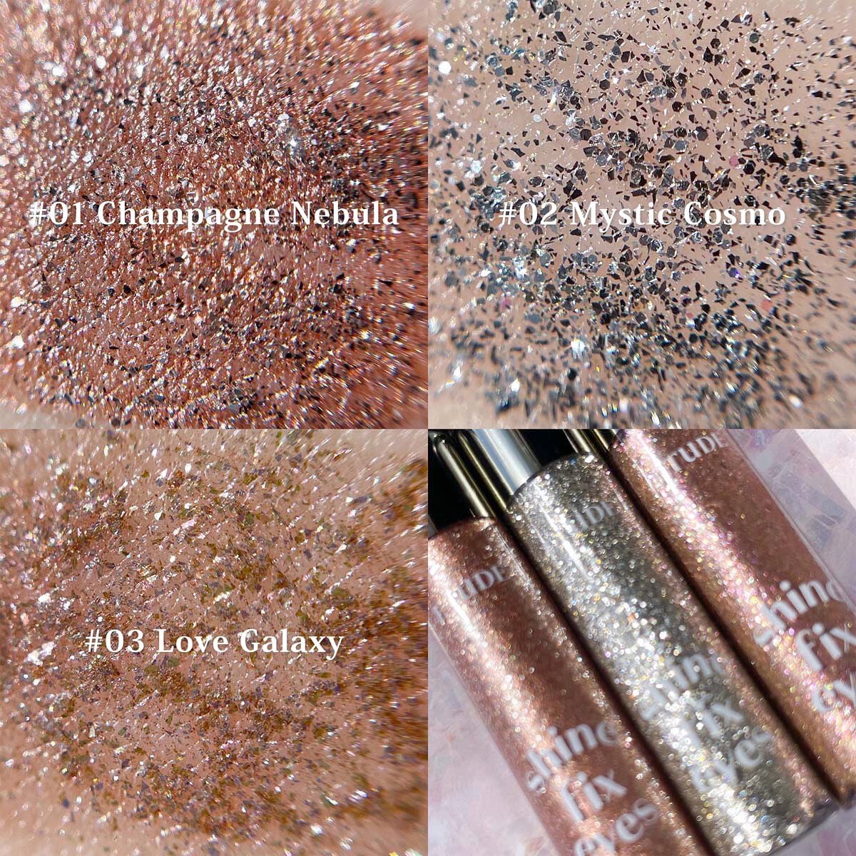 シャインフィックス アイズグリッター/ETUDE/グリッターを使ったクチコミ(9枚目)