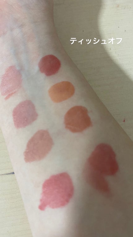 ジューシーラスティングティント/rom&nd/リップティントを使ったクチコミ(3枚目)