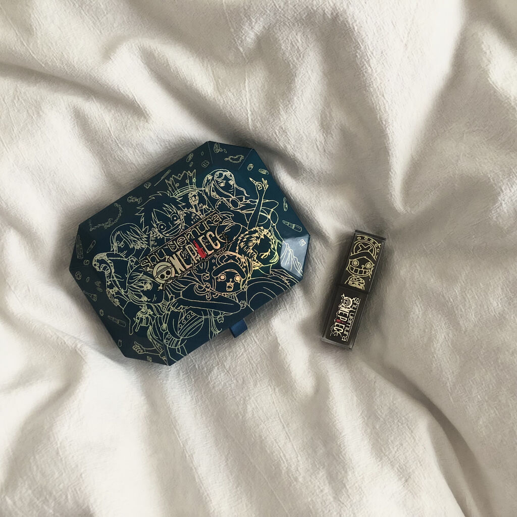 ルージュ アンリミテッド ラッカーシャイン ヌーディ ロゼオ(限定)/shu uemura/口紅を使ったクチコミ（1枚目）