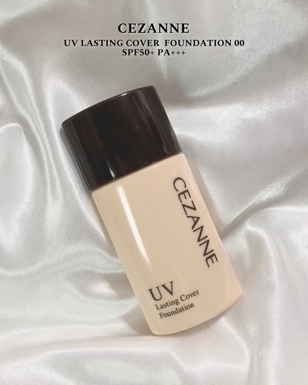 ラスティングカバーファンデーション/CEZANNE/リキッドファンデーション by ぶる♥
