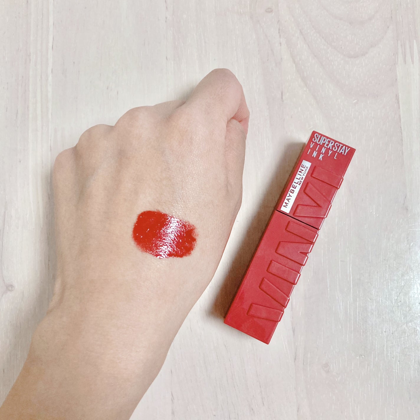 SPステイ ヴィニルインク/MAYBELLINE NEW YORK/口紅を使ったクチコミ(2枚目)