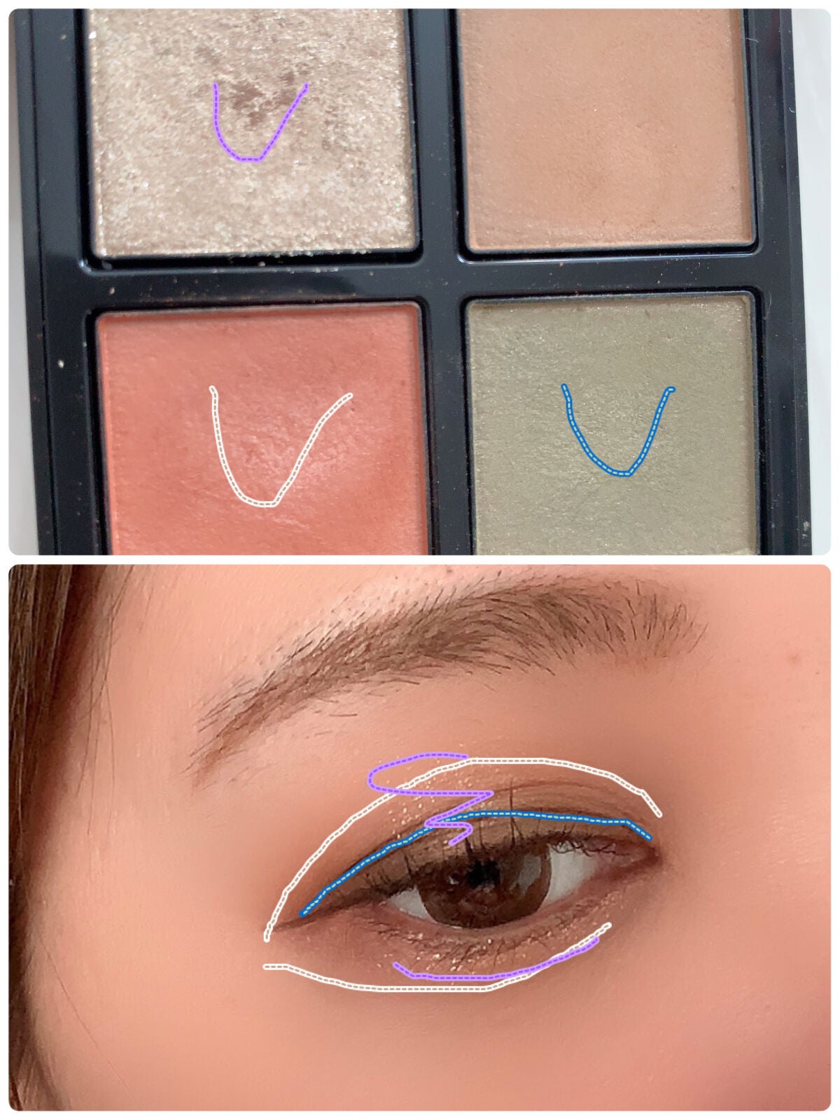 アディクション ザ アイシャドウ パレット/ADDICTION/アイシャドウパレットを使ったクチコミ(4枚目)