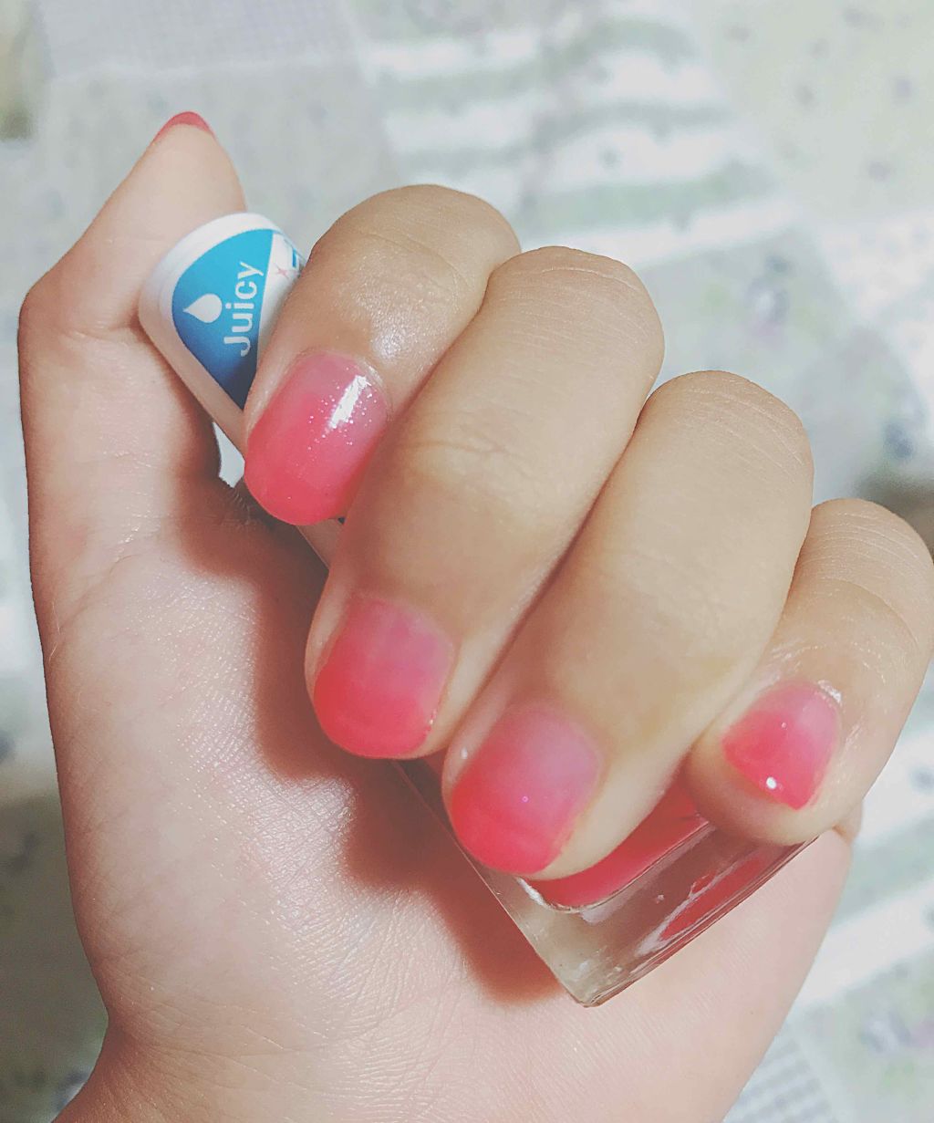 AC ネイルエナメル M 146 ピーチシロップ/AC MAKEUP/マニキュアを使ったクチコミ（1枚目）