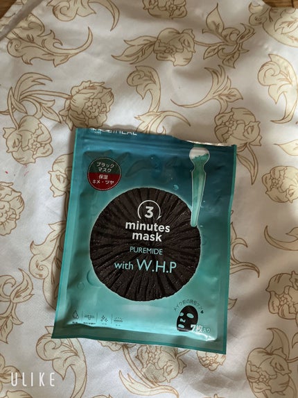 3ミニッツマスク:ピュアマイド with W.H.P/MEDIHEAL/シートマスク・パックを使ったクチコミ(1枚目)