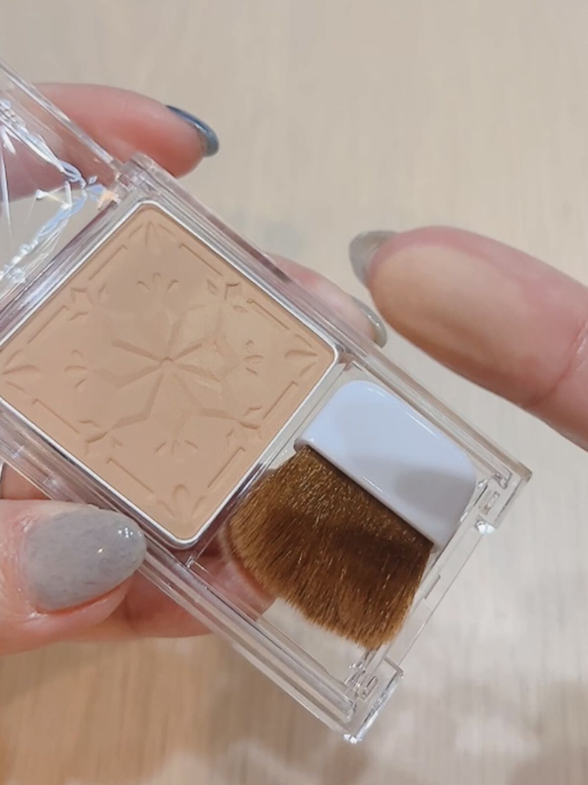 シェーディングパウダー 03 ハニーラスクブラウン/キャンメイク/シェーディングを使ったクチコミ（3枚目）