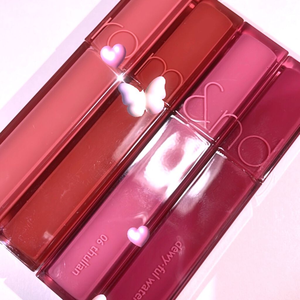 デュイフルウォーターティント/rom&nd/リップティントを使ったクチコミ（2枚目）