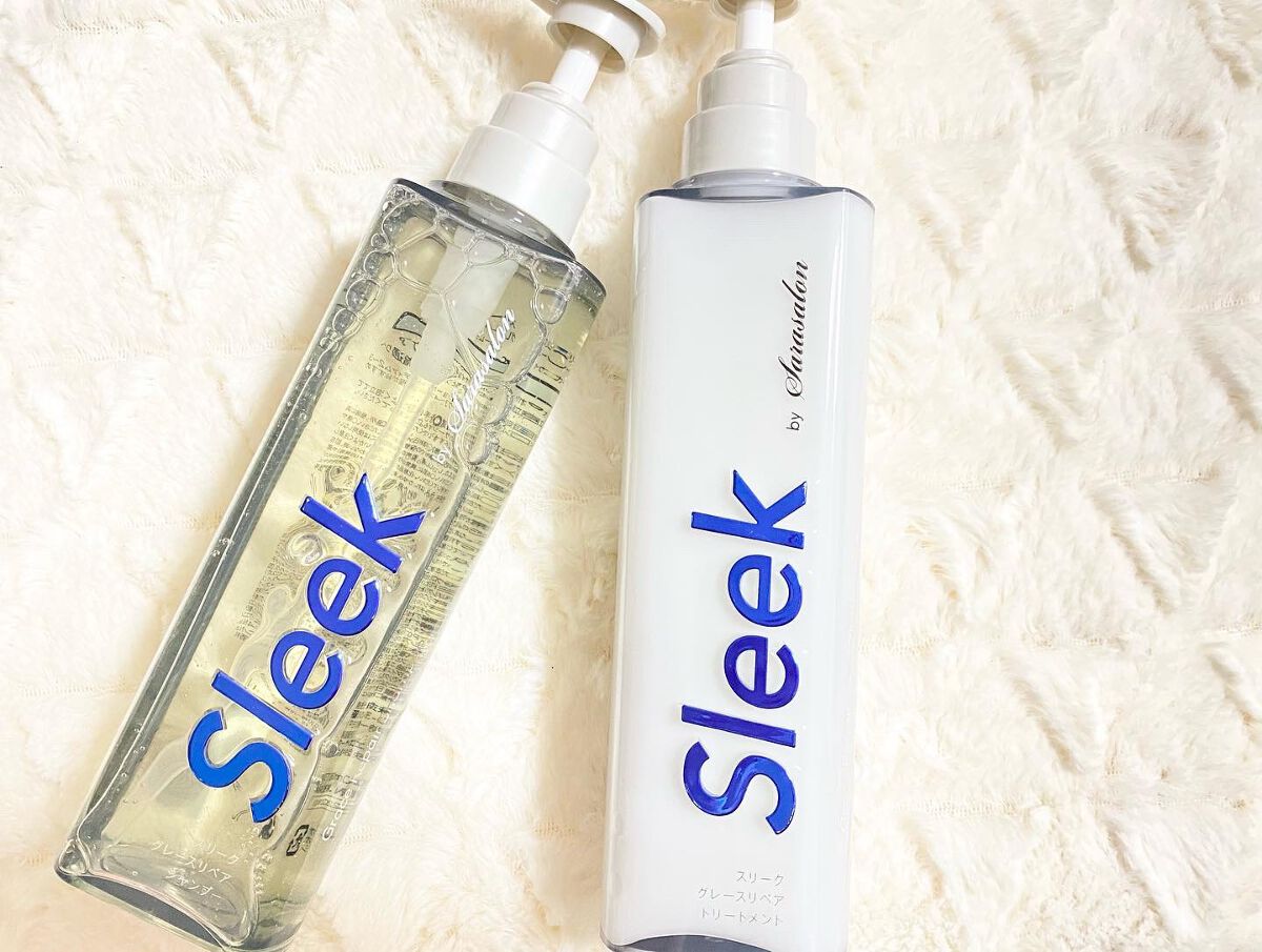 グレースリペアシャンプー/トリートメント/スリーク by サラサロン/市販シャンプーを使ったクチコミ(1枚目)