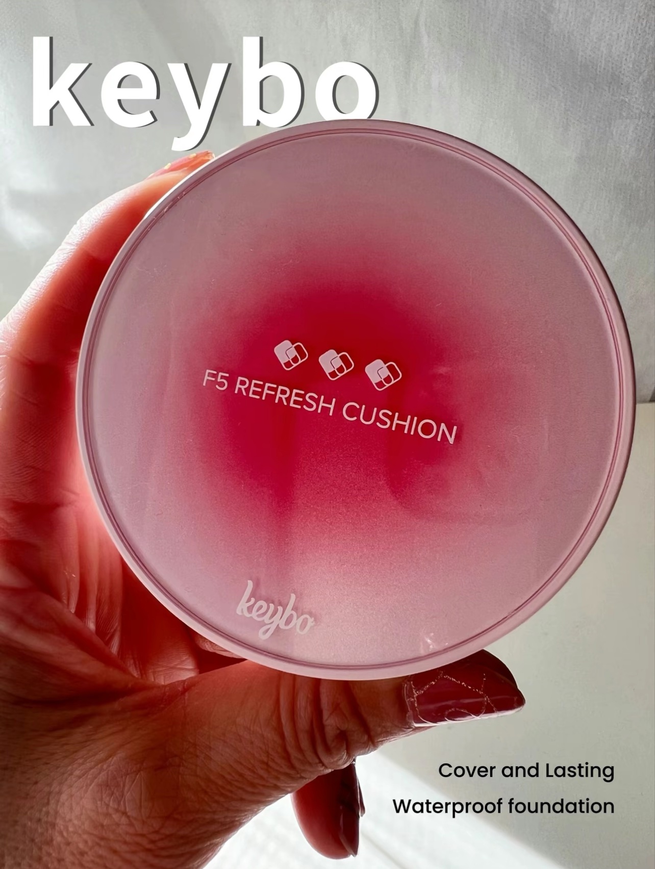F5 リフレッシュクッション/keybo/クッションファンデーションを使ったクチコミ（1枚目）