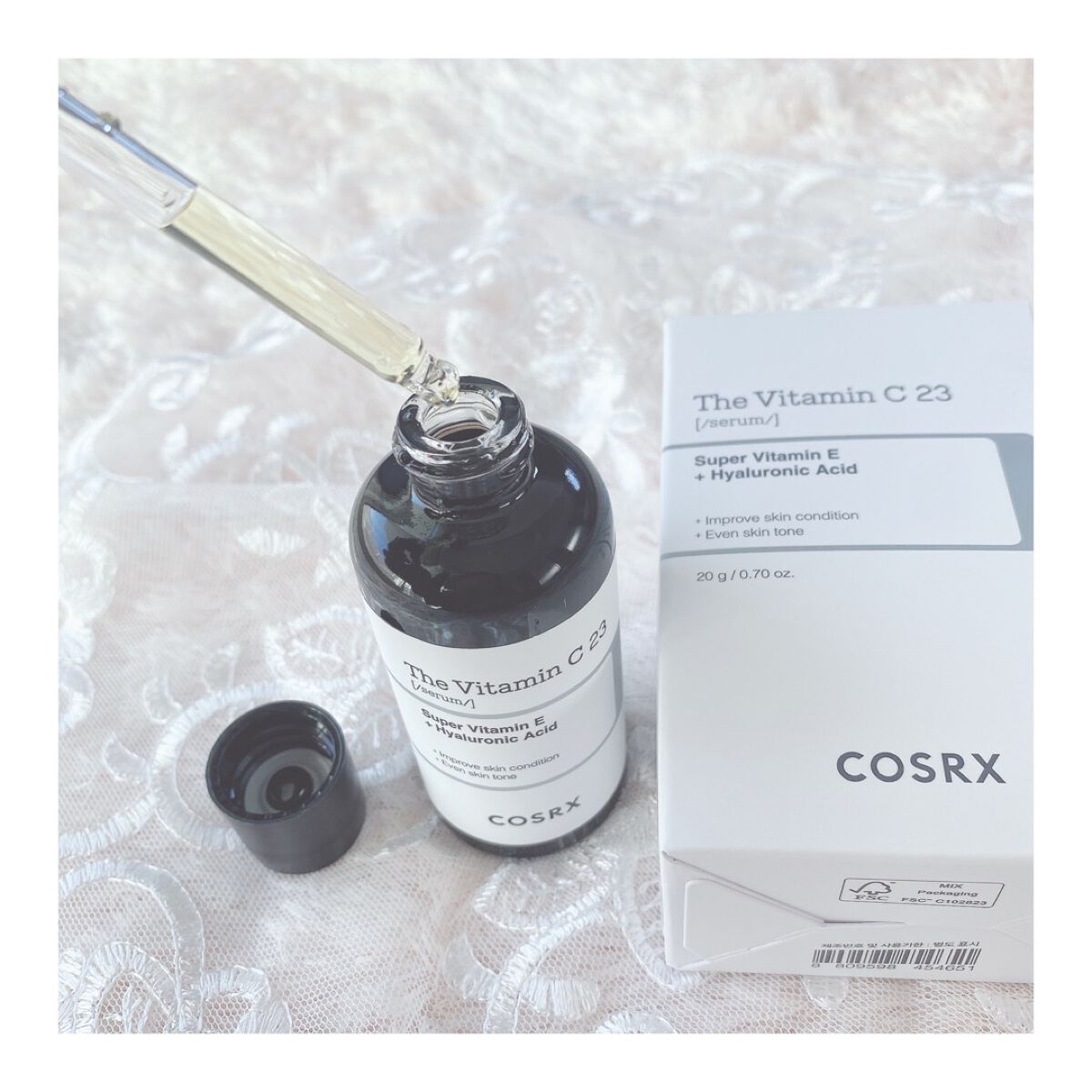 RXザ・ビタミンC23セラム/COSRX/美容液を使ったクチコミ（3枚目）