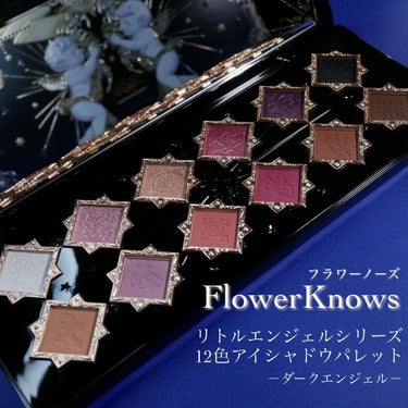 リトルエンジェル12色アイシャドウパレット/FlowerKnows/アイシャドウパレットを使ったクチコミ（1枚目）