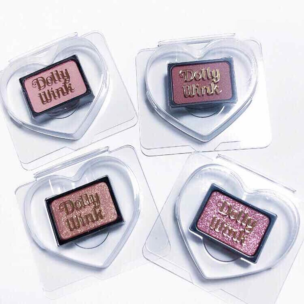 カスタムシャドウ 05 クラシックメモリー/ドーリーウインク/単色アイシャドウを使ったクチコミ（2枚目）