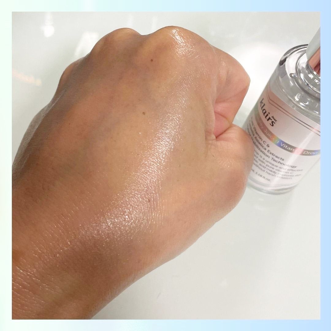 フレッシュリージュースドビタミンドロップ(35ml)/Klairs/美容液を使ったクチコミ(5枚目)