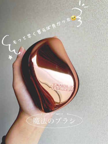 コンパクトスタイラー/TANGLE TEEZER/ヘアブラシを使ったクチコミ（1枚目）