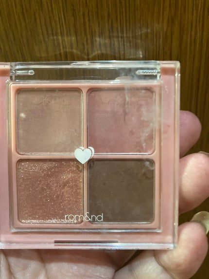 ベターザンアイズ/rom&nd/アイシャドウパレットを使ったクチコミ(1枚目)