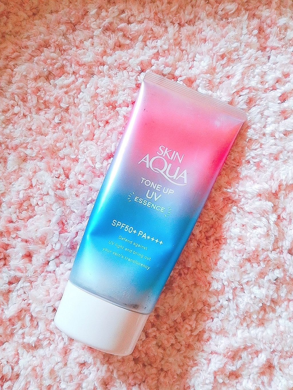 スキンアクア トーンアップUVエッセンス/スキンアクア/日焼け止めクリームを使ったクチコミ（1枚目）