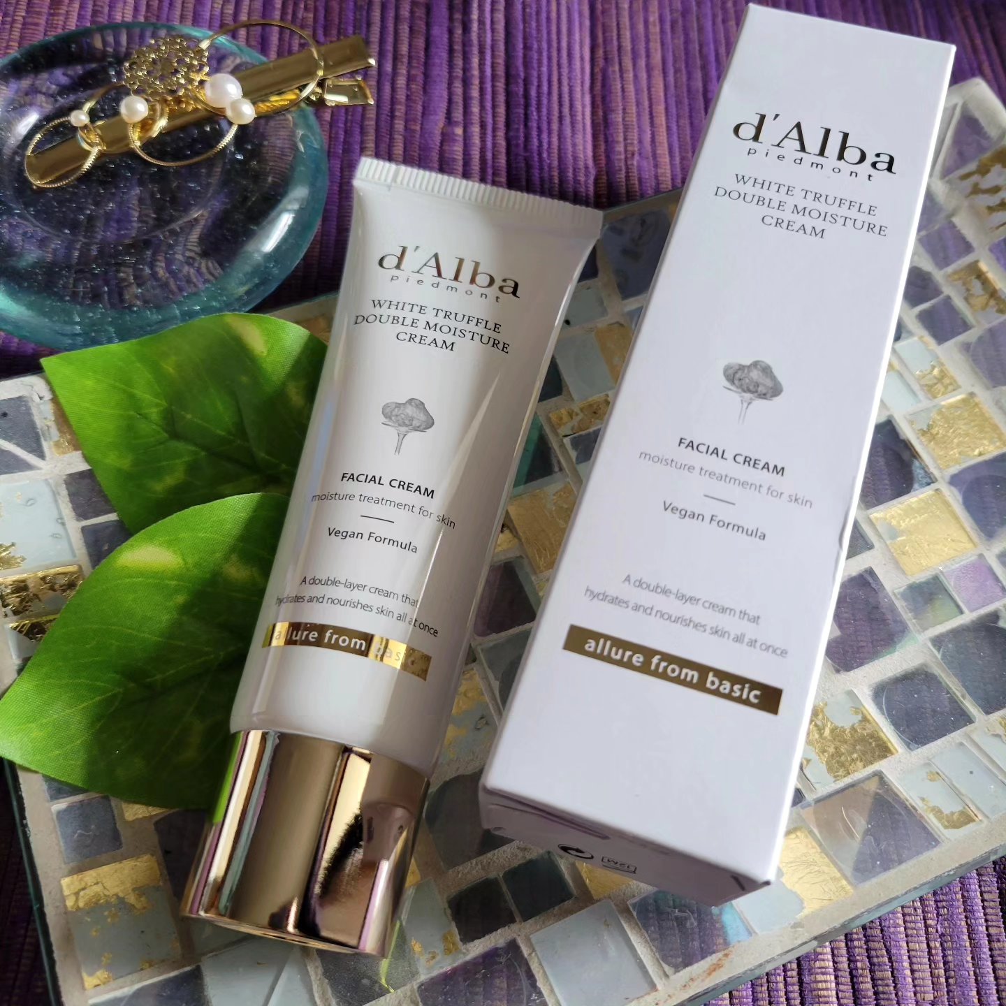 ホワイトトリュフダブルモイスチャークリーム/ダルバ/フェイスクリームを使ったクチコミ（1枚目）
