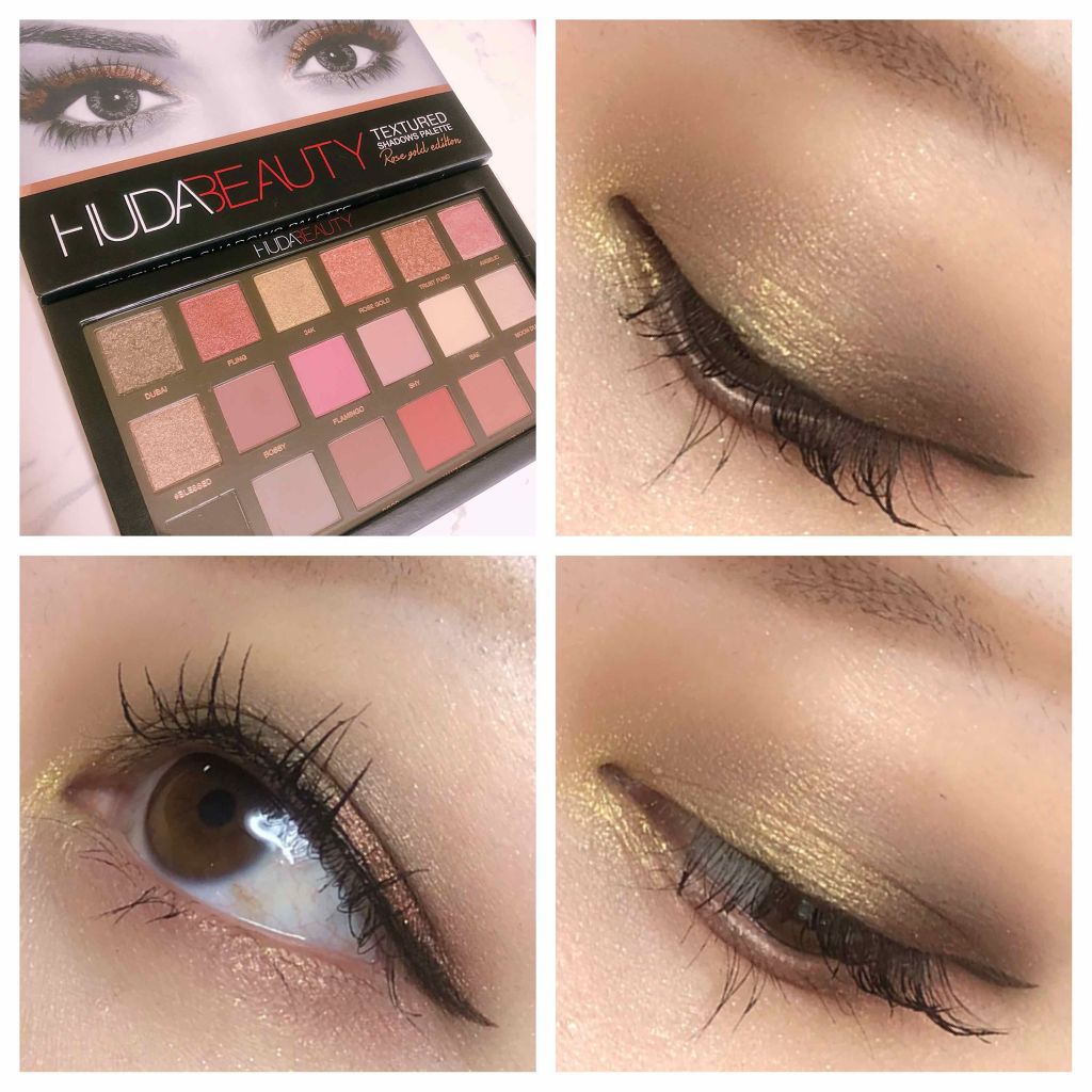 rose gold edition/Huda Beauty/アイシャドウパレットを使ったクチコミ（2枚目）