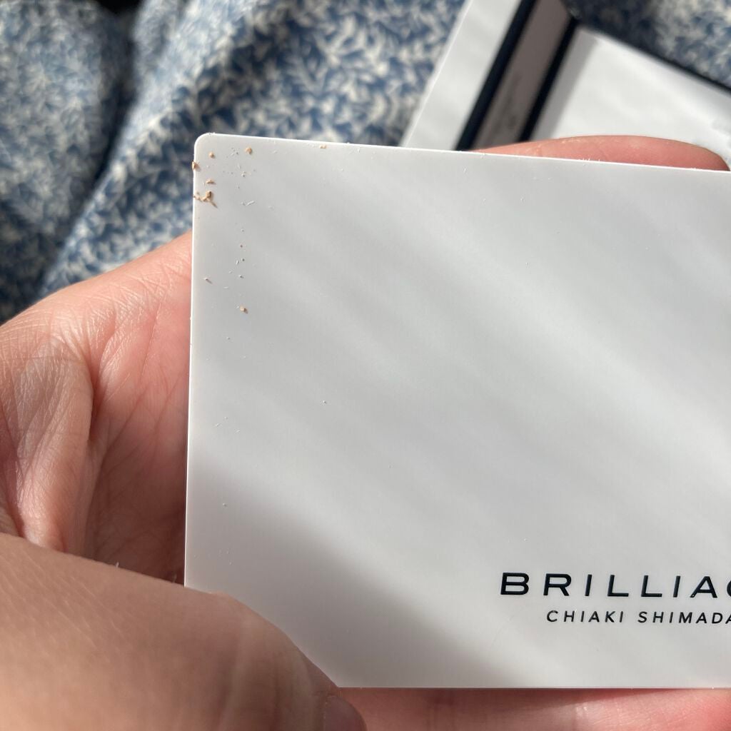 パウダリーファンデーション ソフトシャイニー/ブリリアージュ/パウダーファンデーションを使ったクチコミ(3枚目)