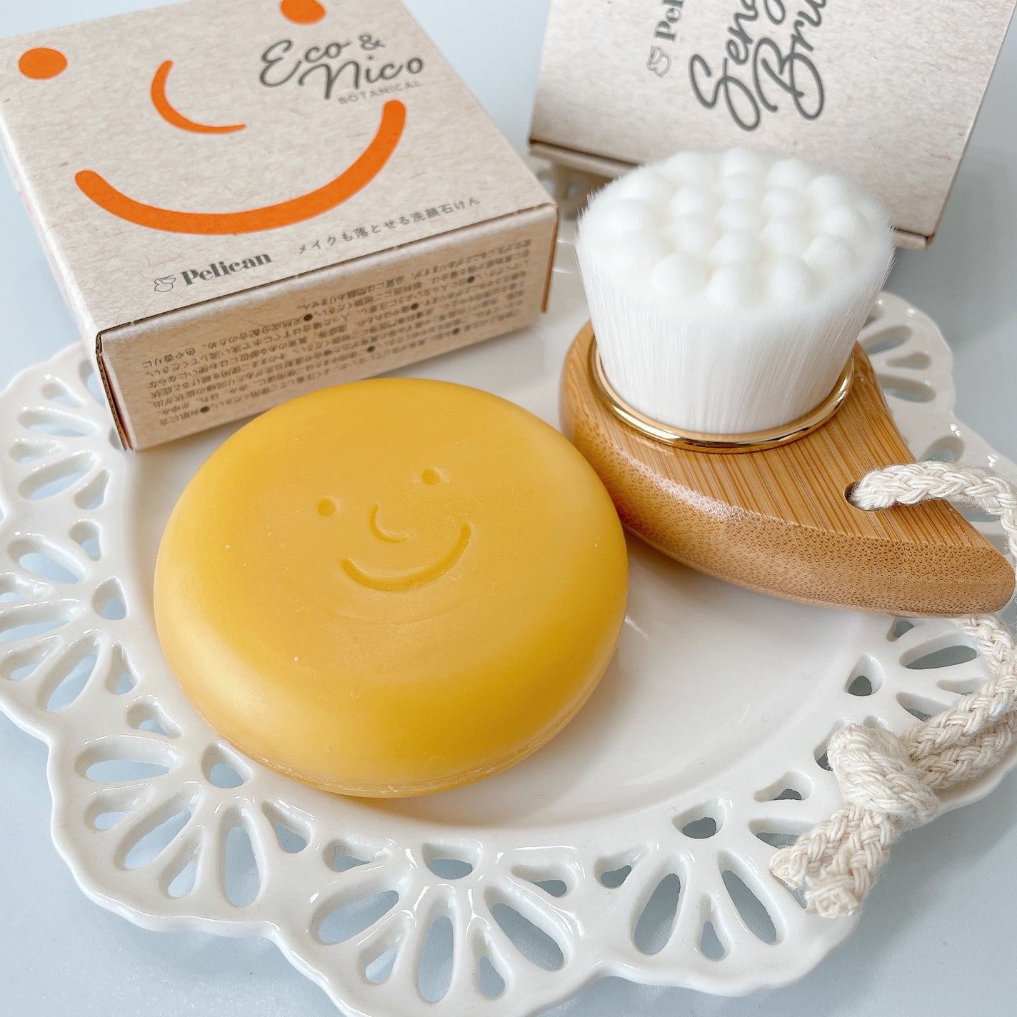 Eco & Nico クレンジングソープ/ペリカン石鹸/洗顔石鹸を使ったクチコミ(2枚目)