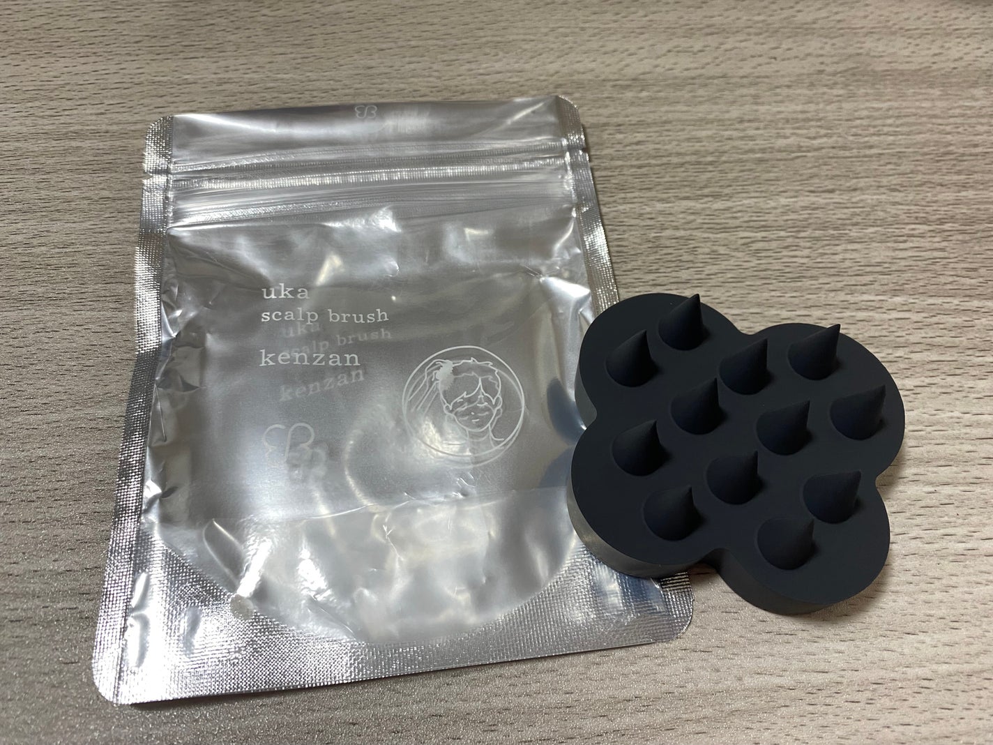 uka scalp brush kenzan/uka/スカルプブラシを使ったクチコミ(1枚目)