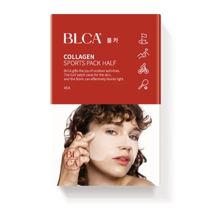 BLCA ブルカコラーゲン ゴルフマスクパックハーフ
