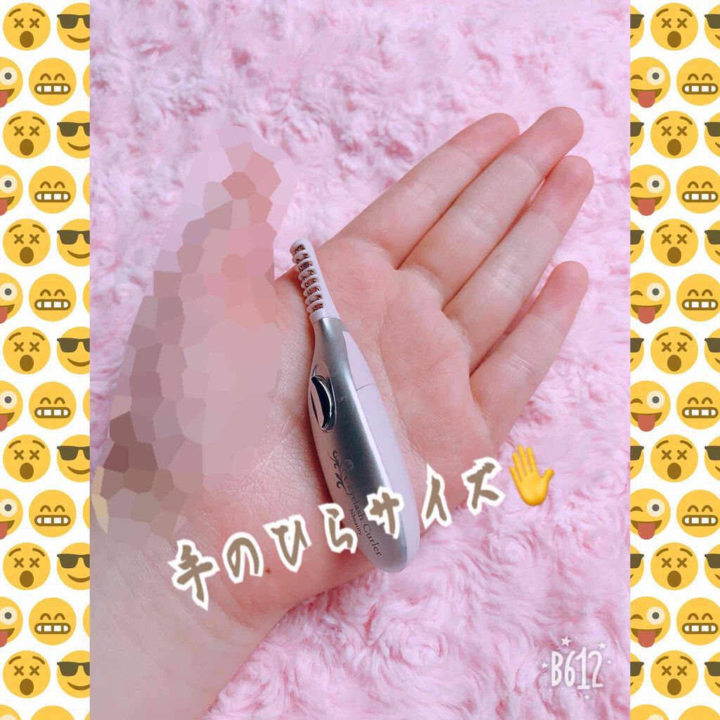 ミニホットアイラッシュカーラー/ニトリ/ホットビューラーを使ったクチコミ（2枚目）