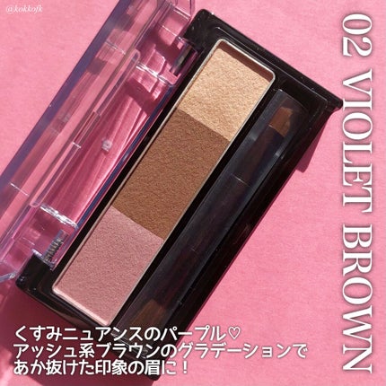 パウダーアイブロウX/KiSS/パウダーアイブロウを使ったクチコミ(4枚目)