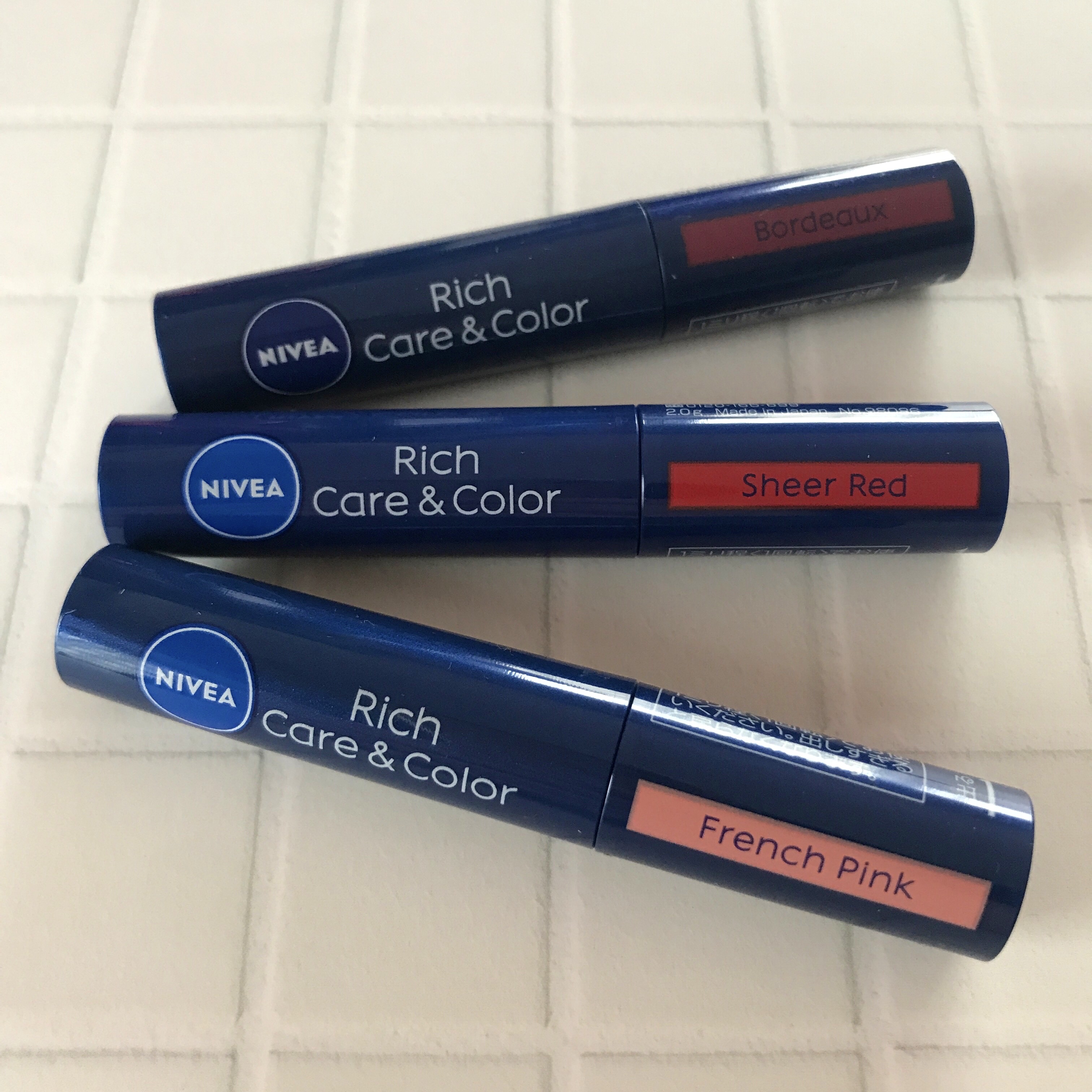 ニベア リッチケア＆カラーリップ/ニベア/リップクリームを使ったクチコミ（2枚目）