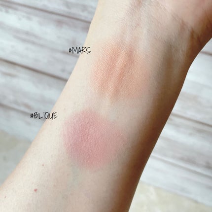 ジャストチーク/Laka/パウダーチークを使ったクチコミ(4枚目)