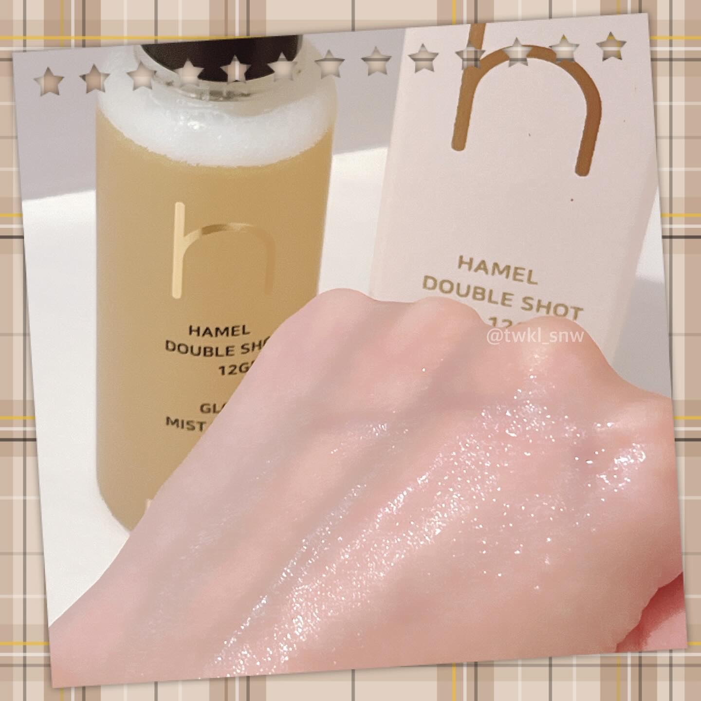 ダブルショット12GFコアグロウミストセラム/HAMEL/美容液を使ったクチコミ（3枚目）