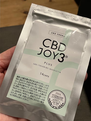 JOY3 PLUS CBD JOY3 PLUSのクチコミ「コエタスのモニターキャンペーンでもらった
CBD JOY3 PLUS  についてのレビューです.....」（1枚目）