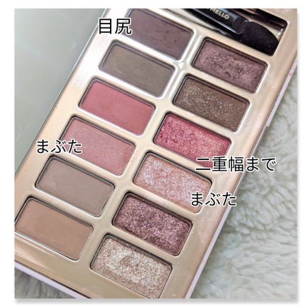 バレンタインボックス3ローズモーメント/VAVI MELLO/アイシャドウパレットを使ったクチコミ(3枚目)