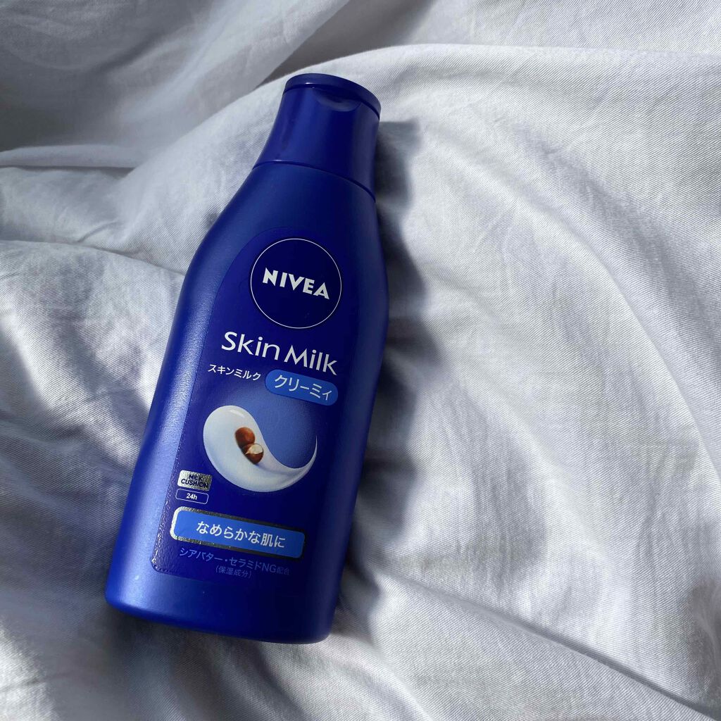 ニベア スキンミルク クリーミィ ほのかなフローラルの香り/ニベア/ボディミルクを使ったクチコミ(1枚目)