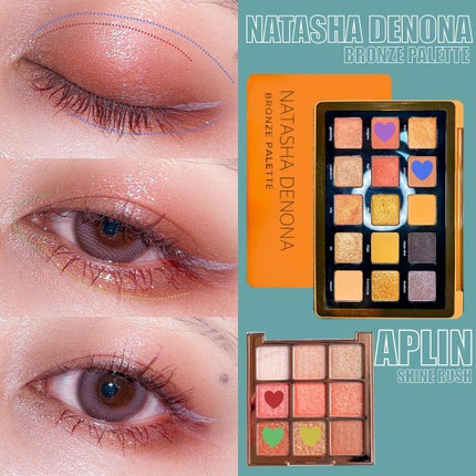 BRONZE PALETTE/Natasha Denona/アイシャドウパレットを使ったクチコミ(2枚目)