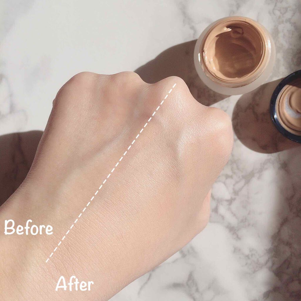 ちかうさ🐰 on LIPS 「 カバー力高めなのに軽い付け心地！！ ..」 | LIPS