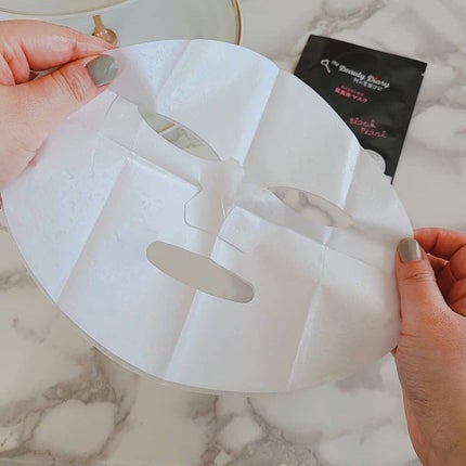 黒真珠マスク/我的美麗日記/シートマスク・パックを使ったクチコミ(4枚目)