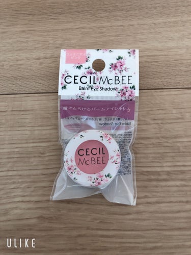 セリア CMBバームアイシャドウのクチコミ「💐Seria CMBバームアイシャドウA💐

CECIL McBEE
フェミニティピンク

光.....」（1枚目）