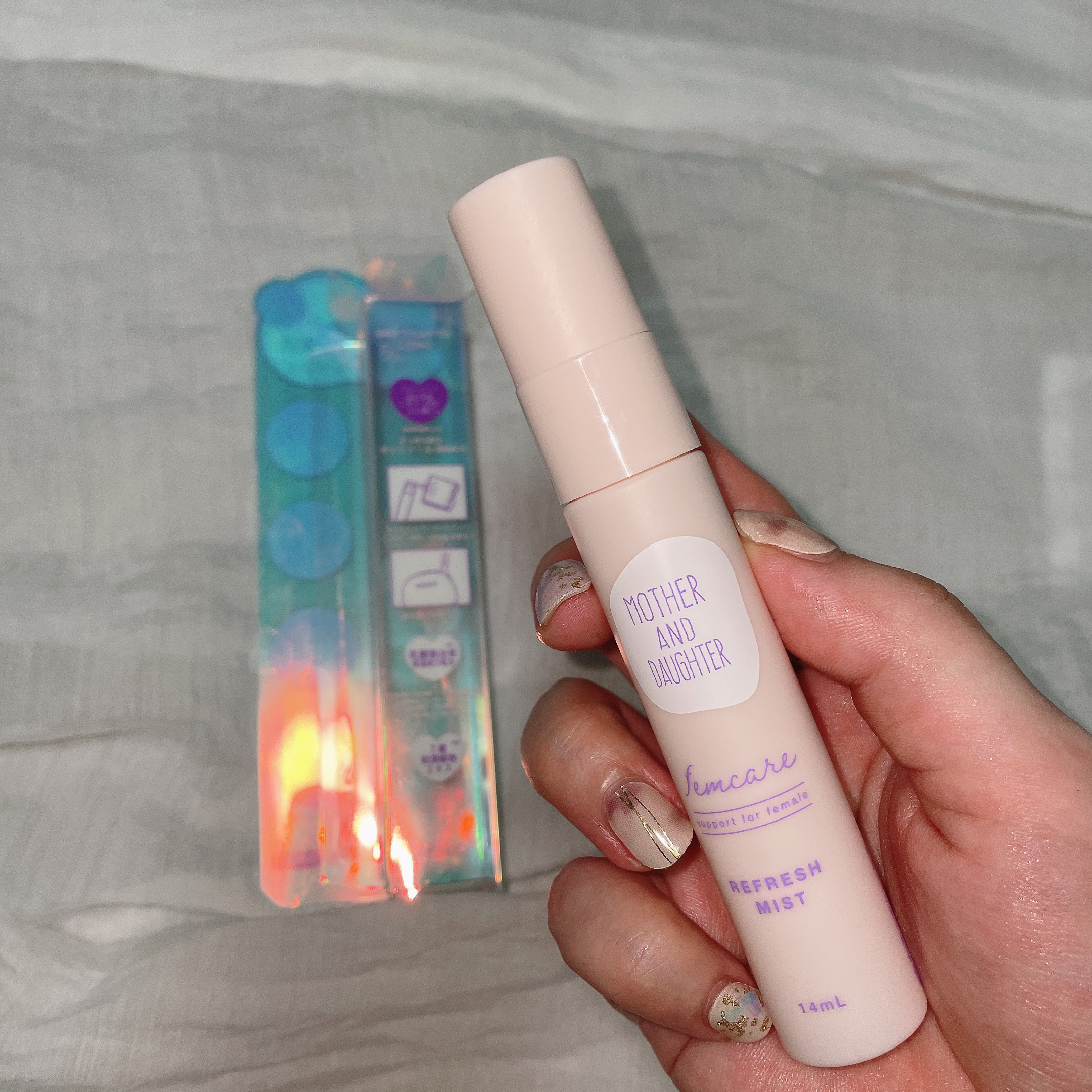 マザー＆ドーター デリケート拭き取りミスト/Mother&Daughter/デリケートゾーンケアを使ったクチコミ（1枚目）