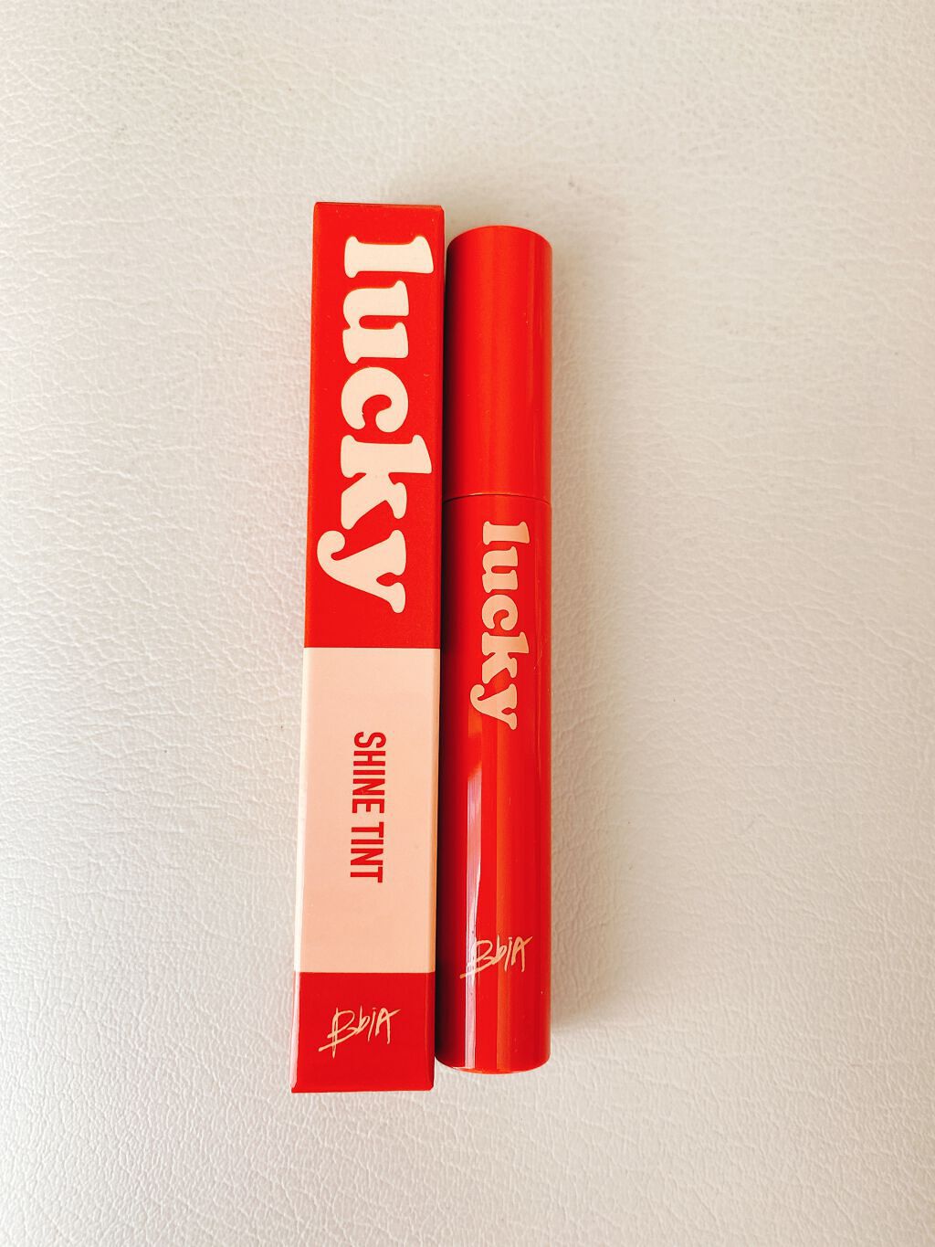 ラッキーシャインティント 03 勝運/BBIA/リップティントを使ったクチコミ（1枚目）