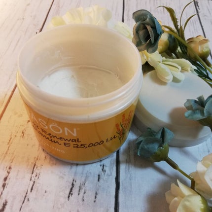 Age Renewal vitamin E 25000 IUクリーム/Jason Natural Products (海外)/フェイスクリームを使ったクチコミ(2枚目)