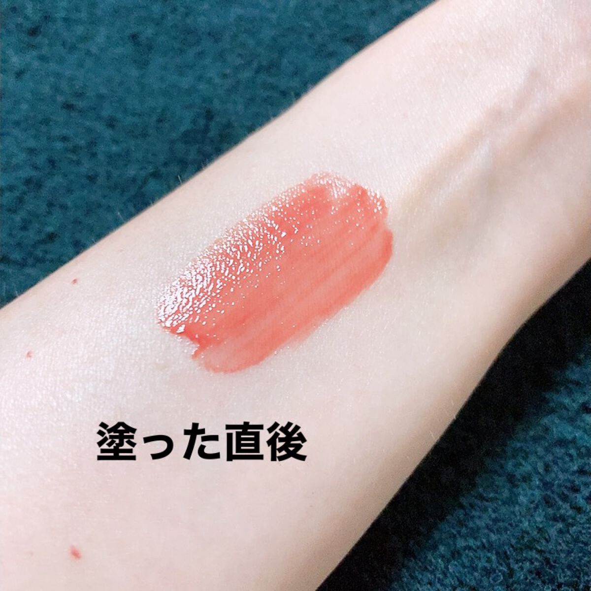 アートクラス クレアーティント #5 グリームレッド/too cool for school/リップティントを使ったクチコミ（2枚目）