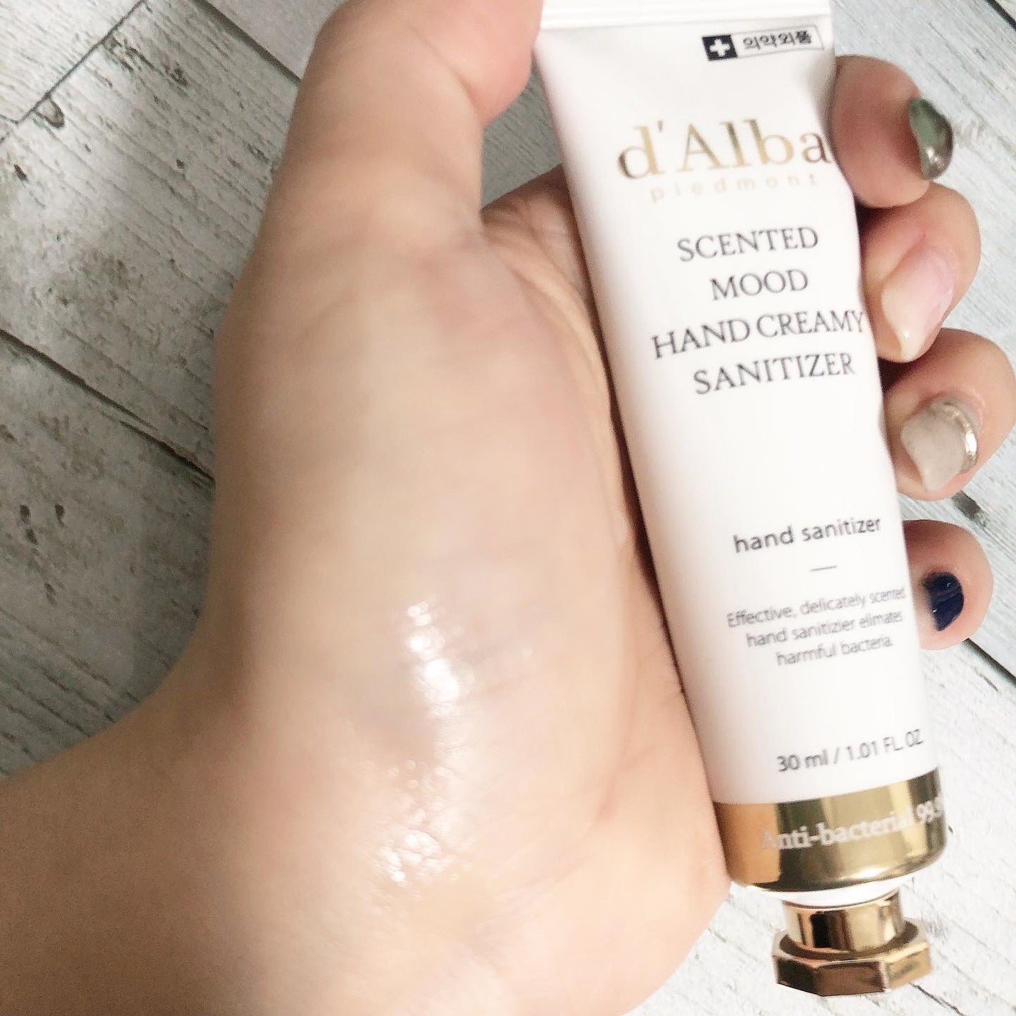 センティドムードハンドクリーミー サニタイザー ゲル(エタノール)/ダルバ/その他スキンケアを使ったクチコミ(2枚目)
