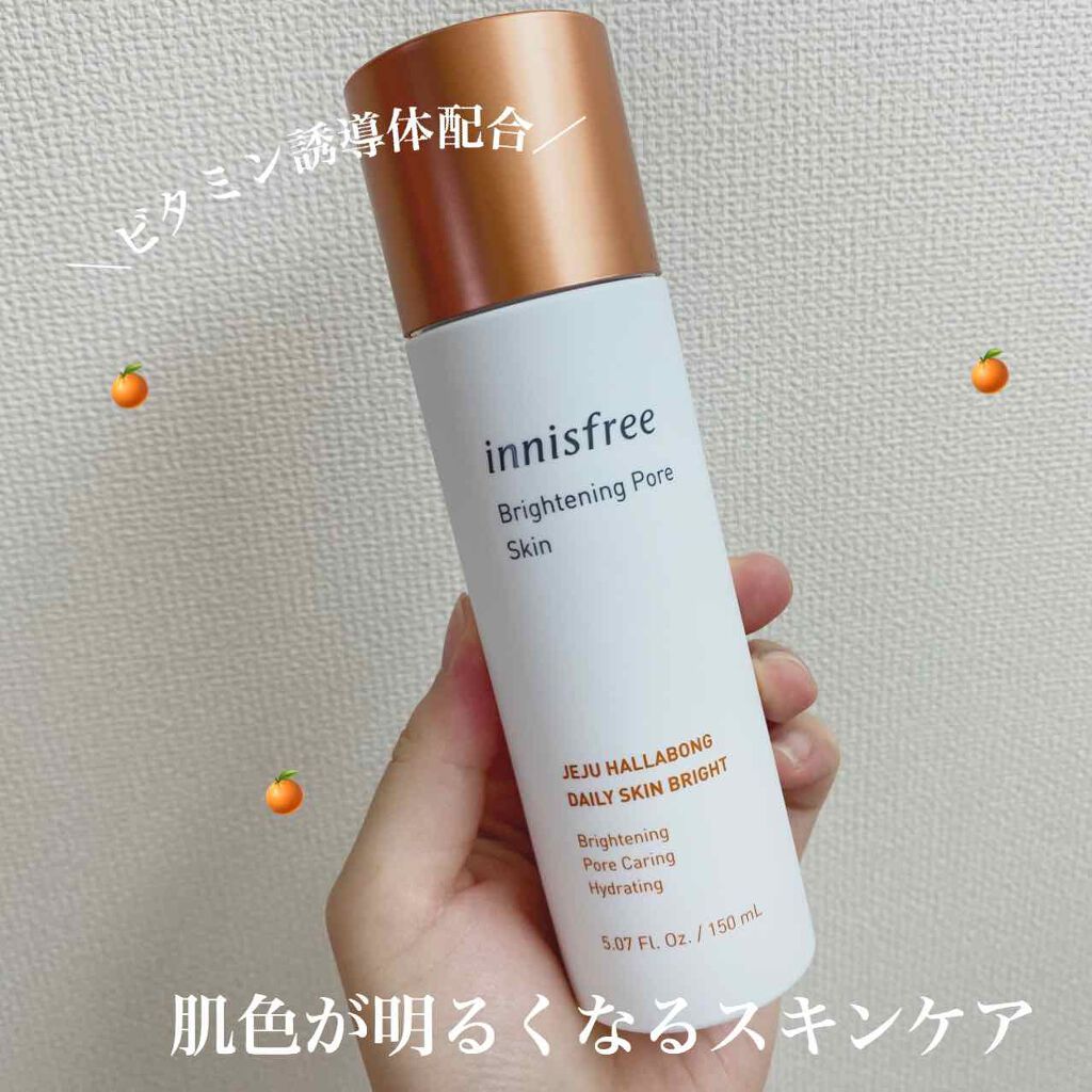 ブライトニングポア スキン/innisfree/化粧水を使ったクチコミ（1枚目）
