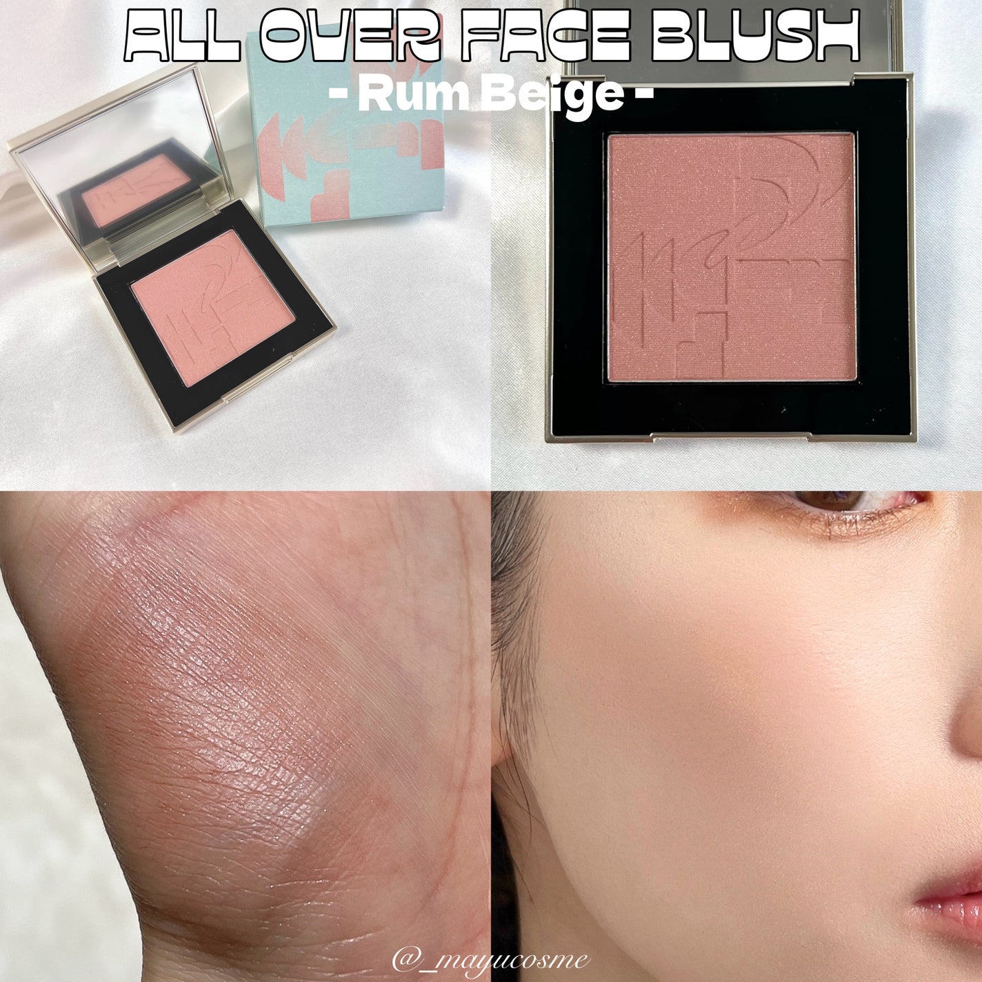 ストロビングフェイスキューブ/TWO SLASH FOUR/ハイライトを使ったクチコミ(5枚目)