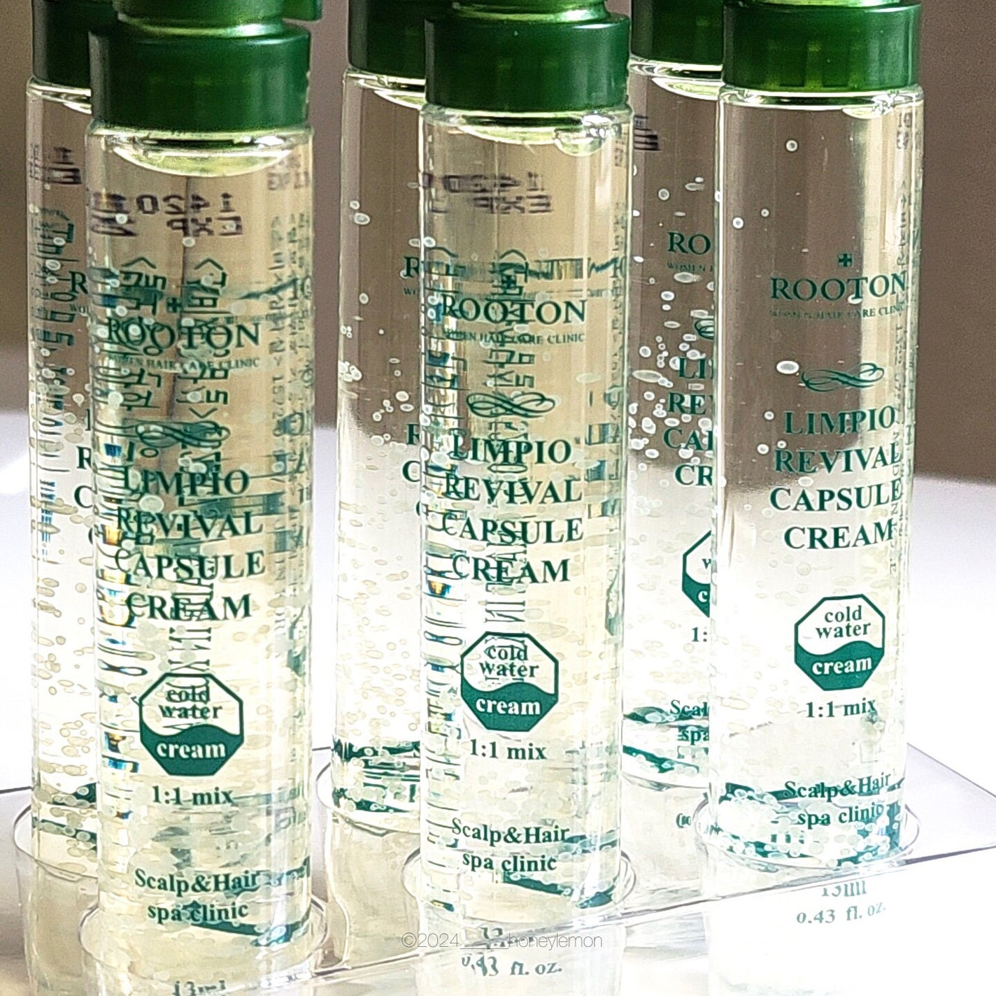 リンピオリバイバルカプセルクリーム (13ml*6個入り)/ROOTON/頭皮ローションを使ったクチコミ(2枚目)