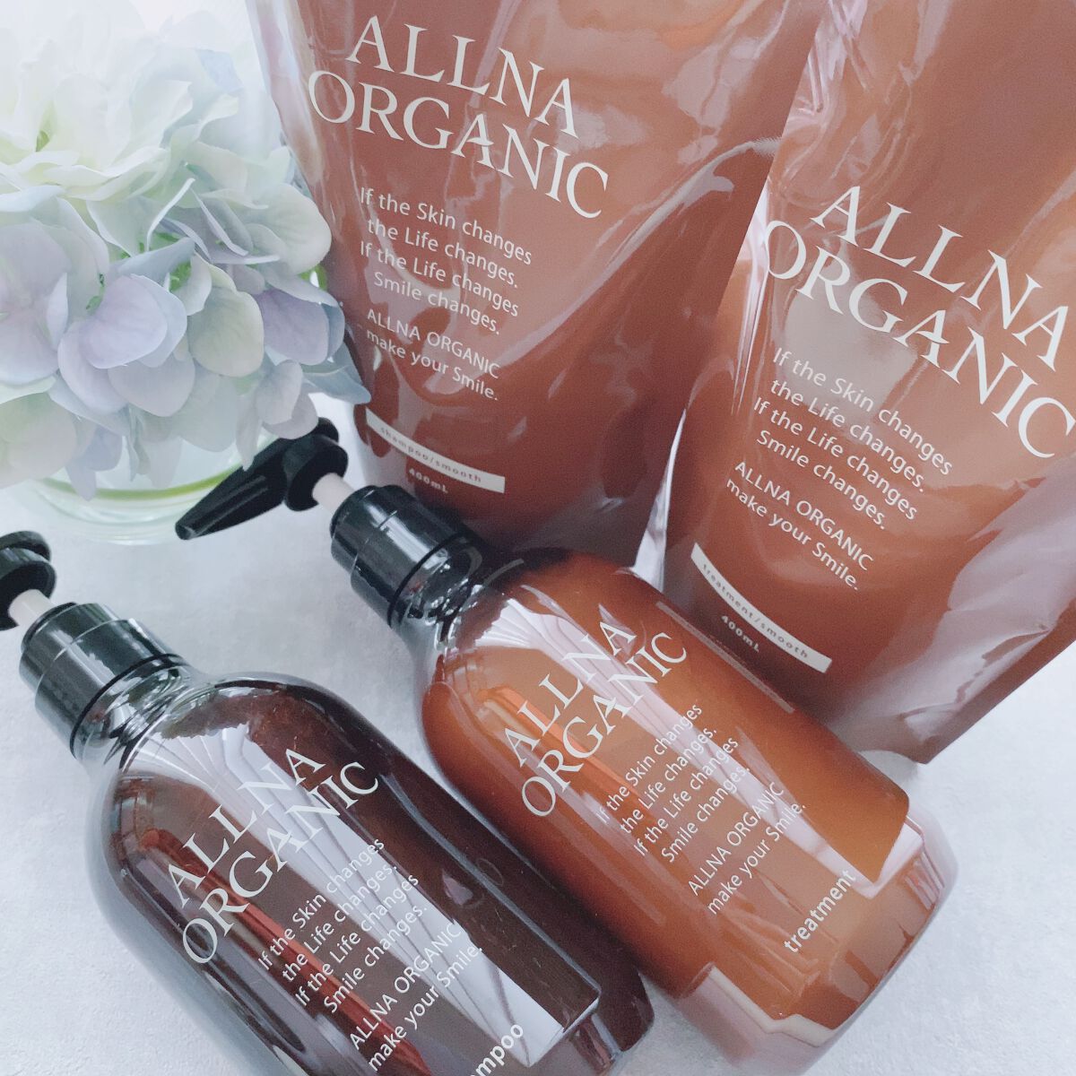 シャンプー/トリートメント/ALLNA ORGANIC/サロンシャンプーを使ったクチコミ(6枚目)