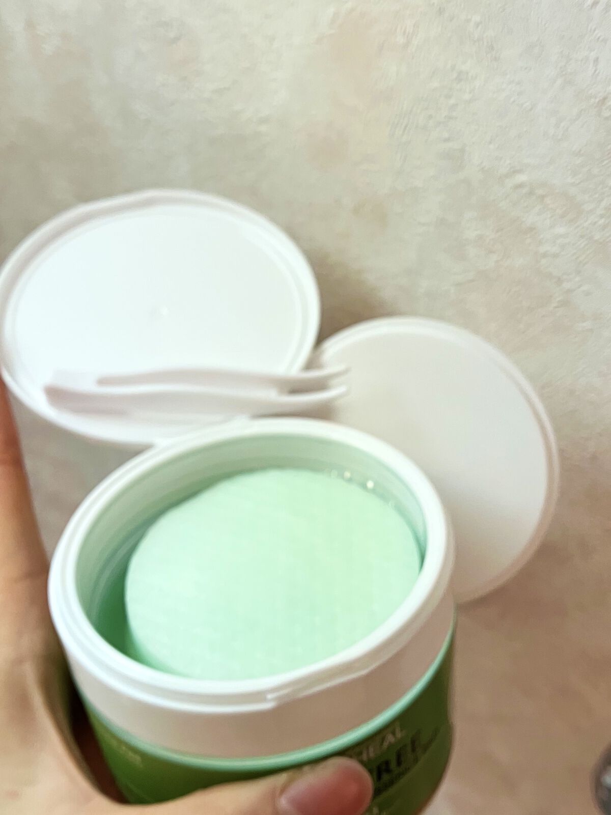 ティーツリーカーミングエッセンスパッド/MEDIHEAL/トナーパッドを使ったクチコミ（1枚目）