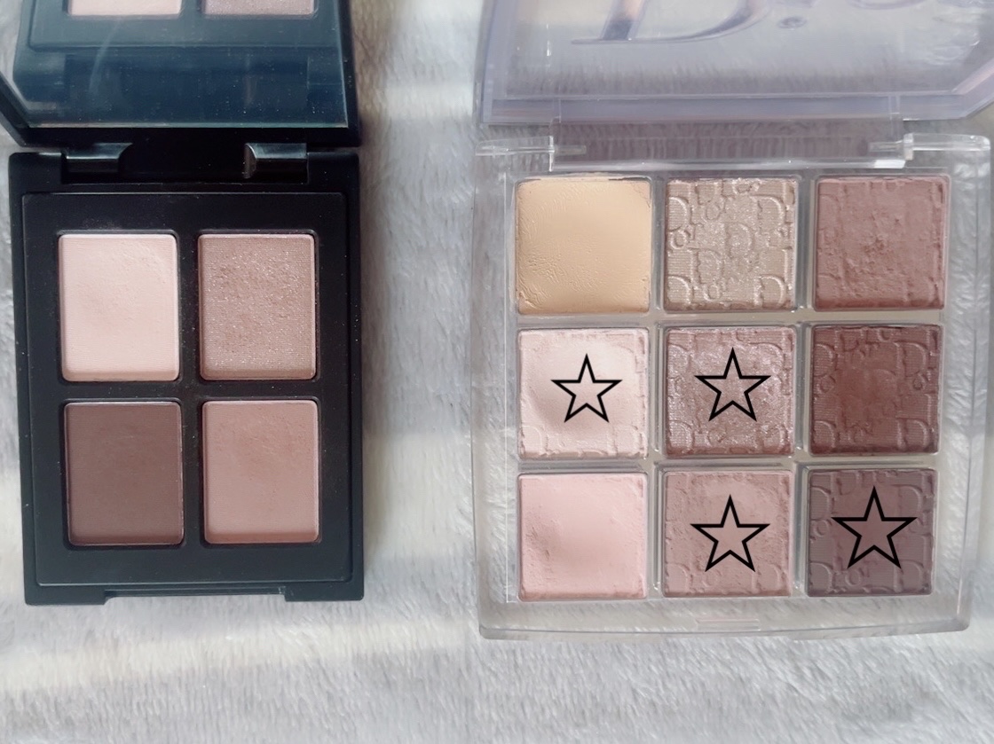 エトワルローズ 4色アイシャドウ 13 キャネル/Étoile Rose/アイシャドウパレットを使ったクチコミ（3枚目）