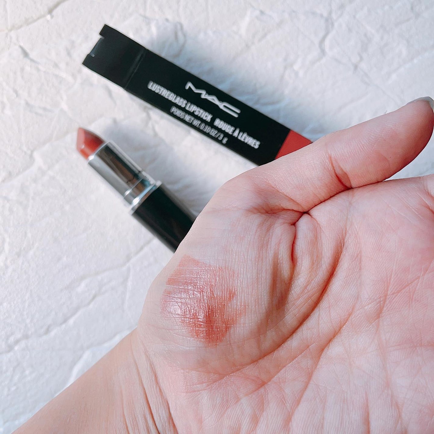 ラスターガラス リップスティック/M・A・C/口紅を使ったクチコミ(3枚目)