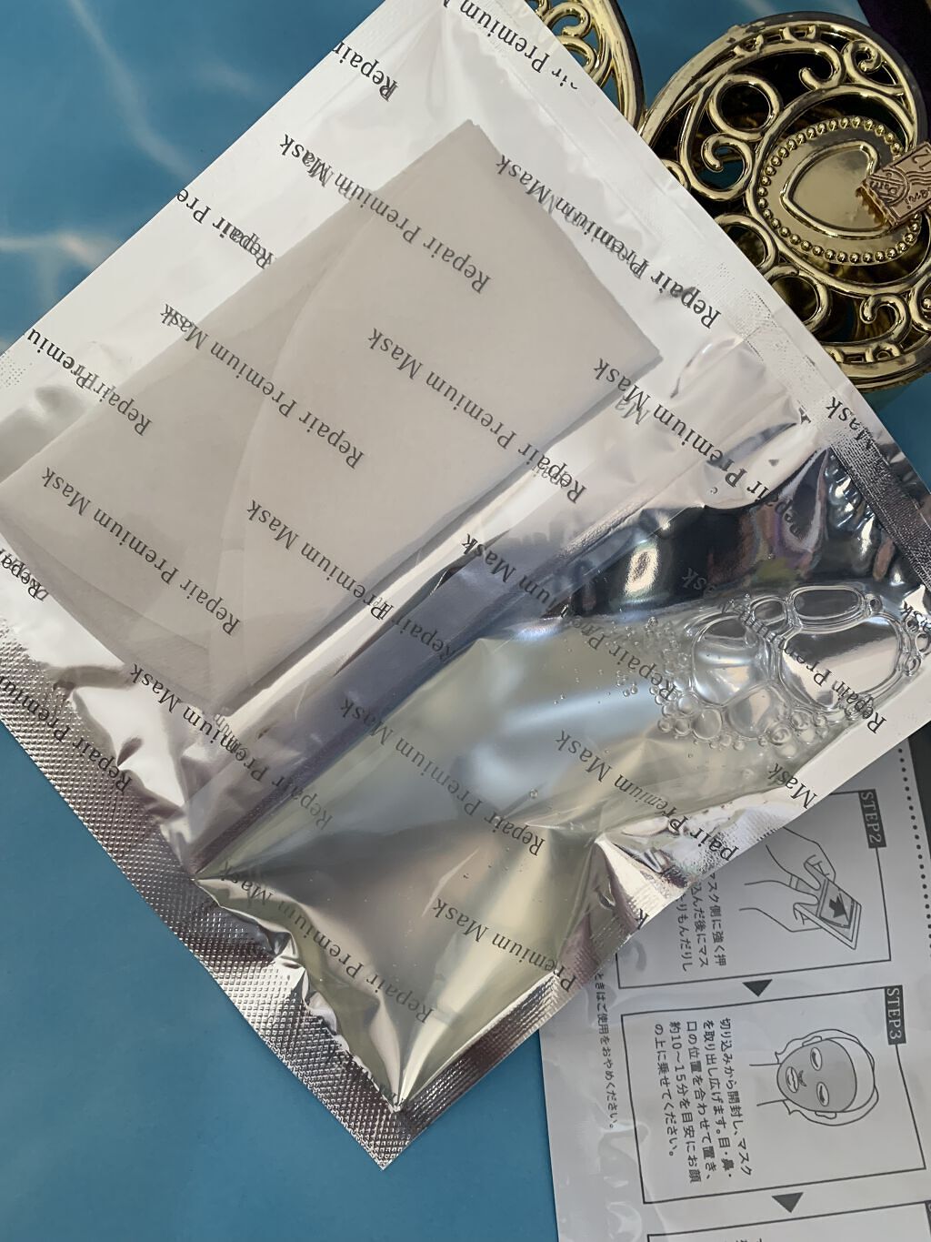 リソウ リペアプレミアムマスク/リソウコーポレーション/シートマスク・パックを使ったクチコミ（3枚目）